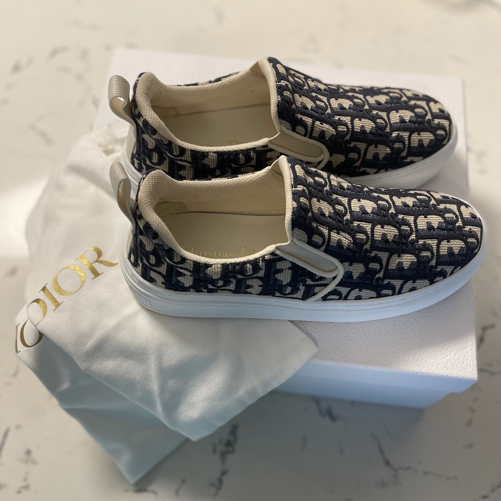 SOLD Woman’s Dior Slip On Sneakers